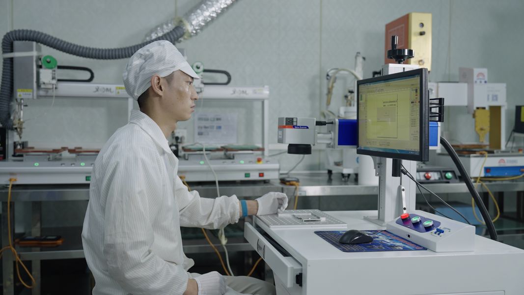 Shenzhen Kinglisheng New Energy Technology Co., Ltd. خط إنتاج الشركة المصنعة